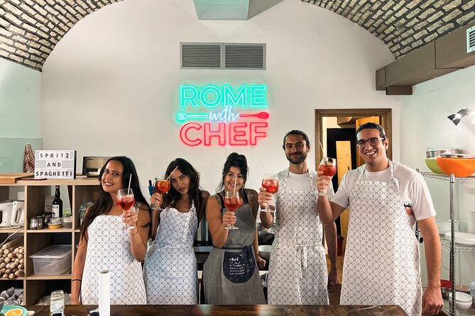 Spritz and Spaghetti: Small Group Tipsy Cooking Class - Hands-on Pasta Making