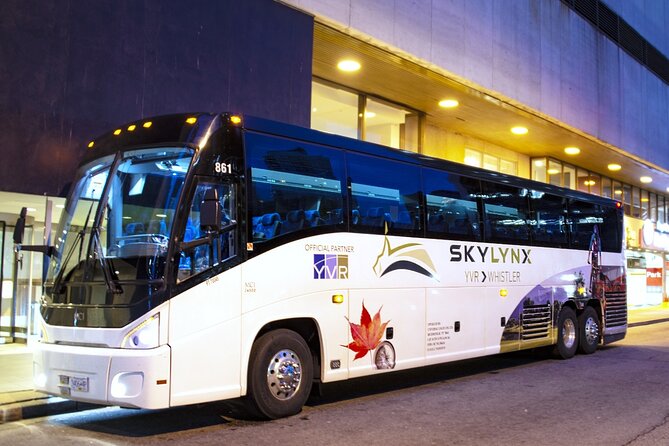 Squamish To-Or-From Whistler by Bus (Single Trip) - Cancellation and Refund Policy