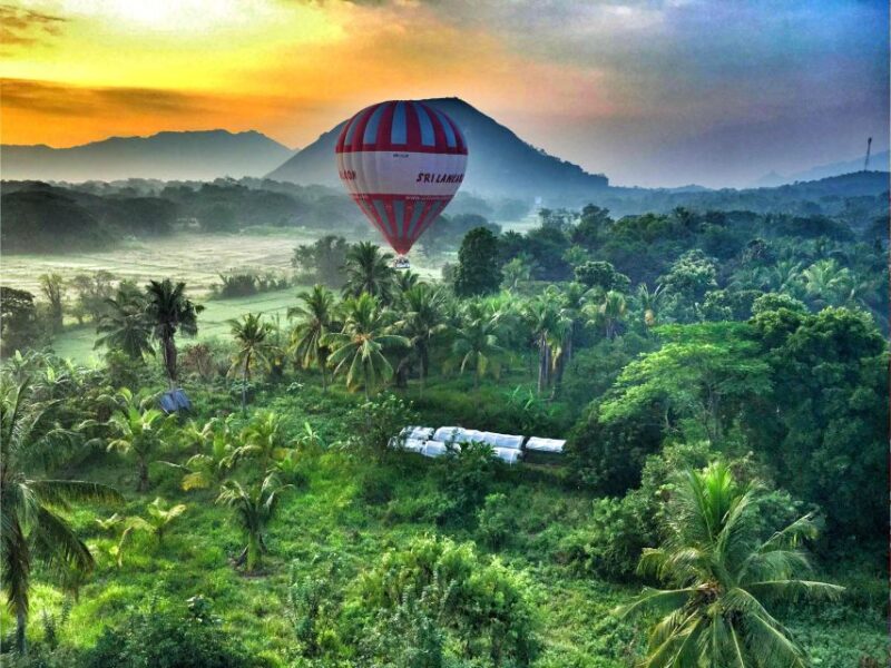Sri Lanka Hot Air Balloon Ride - Safety and Inclusions