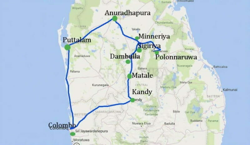 Sri Lanka Private 3-Day Cultural Tour, 5 UNESCO Sites - An Introduction to Sri Lanka’s Cultural Triangle Tour