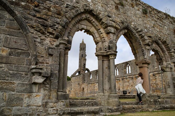 St. Andrews Scenic Stroll: A Walking Exploration - Admiring the Captivating Cathedral