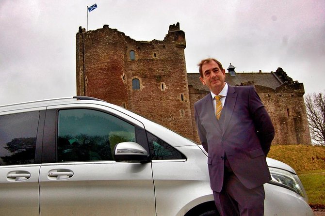 St Andrews to Glasgow Luxury Car Transfer - Additional Information