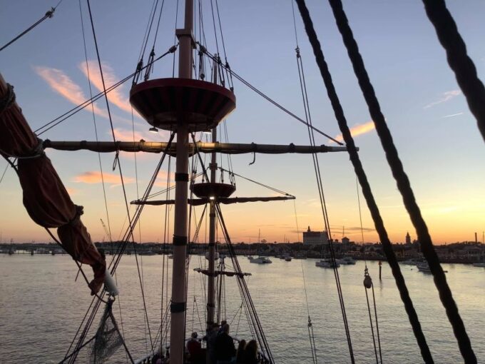 St. Augustine: Black Raven Tropical Sunset Cruise - Cruise Highlights and Landmarks