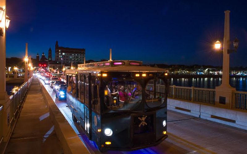 St. Augustine: Ghosts and Gravestones Old Town Trolley Tour - Guided by a Ghost Host