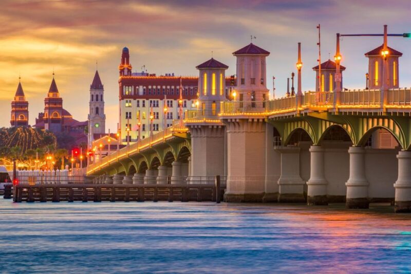 St. Augustine: Guided City Highlights Tour & Scenic Cruise - Booking Information
