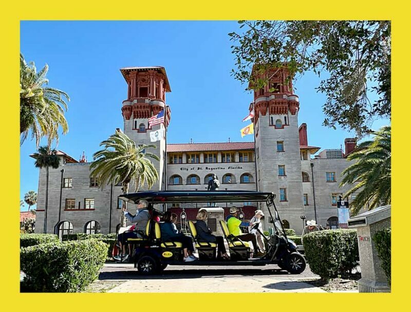 St.Augustine History Tour on Premium Golf Cart with PiCk Up - An In-Depth Look at the Tour Experience