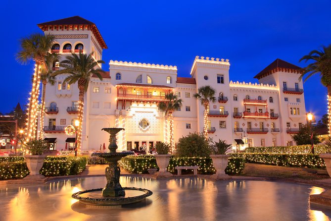 St. Augustine Night of Lights by Electric Cart - Confirmation and Booking Information