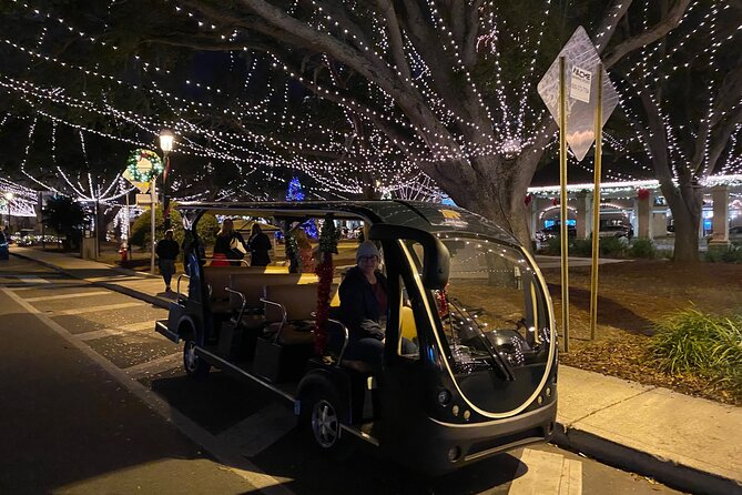 St. Augustine Night of Lights by Electric Cart - Tour Logistics and Capacity