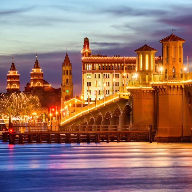 St Augustine: Nights of Lights Tour by Electric Cart - Booking and Cancellation