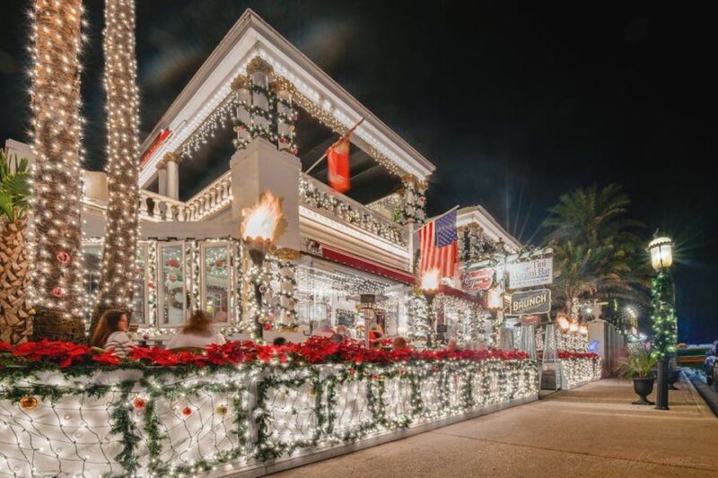 St Augustine: Nights of Lights Tour by Electric Cart - Departure Point