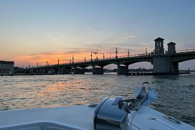 St. Augustine Private Day or Sunset Boat Tour, 6 Passengers Max - Meeting Information