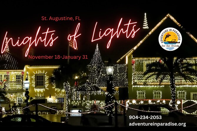 St. Augustine Private Sunset/Nights of Lights, Max 6 Passengers - Customer Reviews and Ratings