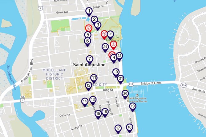 St. Augustines Lost Souls: a Smartphone Audio Ghost Tour - Navigation and Flexibility