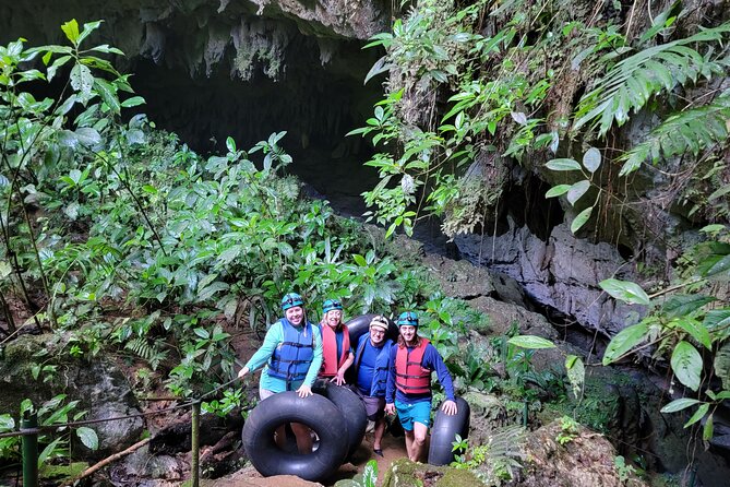St. Hermans Cave Tubing With Swimming in the Inland Blue Hole - Whats Included