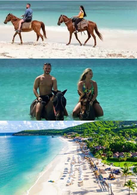 St. Johns: Horseback Riding Bareback Swim, &Fort James Beach - What to Expect from This Antigua Adventure