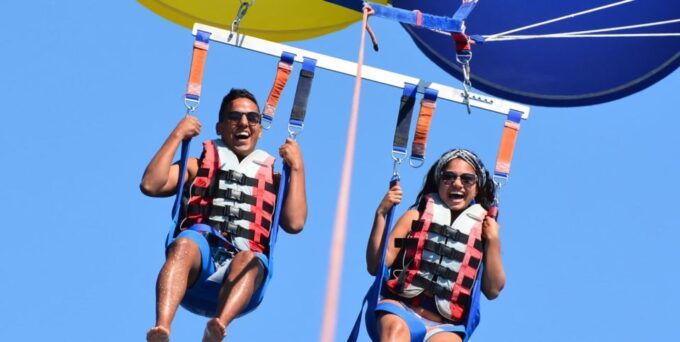 St. Julians: Parasailing Flight With Photos and Videos - Group Flights and Capacity