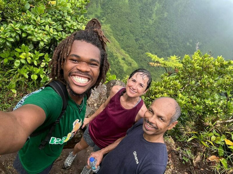 St. Kitts: Volcano Hike to Mt. Liamuiga the Highest Peak - Reaching the Summit: Panoramic Views and Volcano Crater