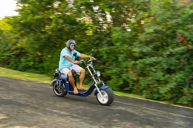 St.Lucia Beaches and Backroads Tour by Electric Big-Wheel Scooter - Local Landmarks and Stories