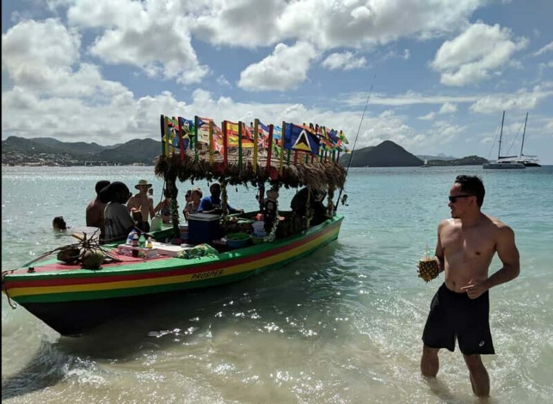 St Lucia Pigeon Island Ultimate Relaxer Experience - The Beachfront Lunch