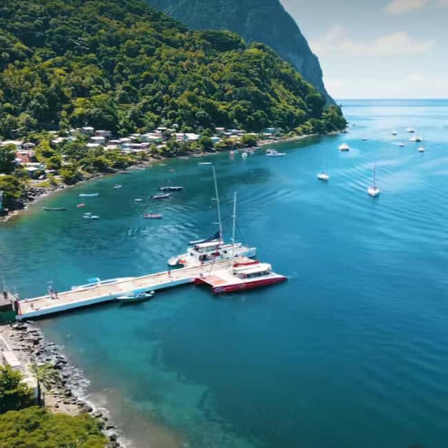 St Lucia Pitons Waterfalls and Mud Bath Experience. - Key Points