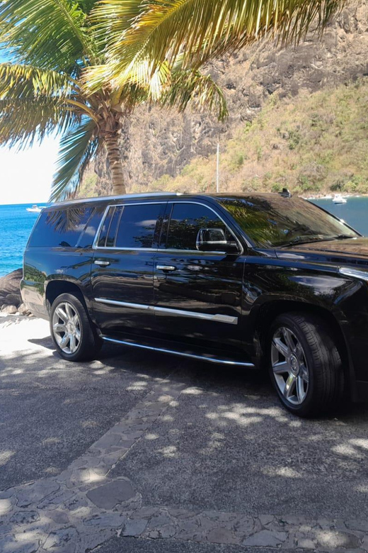 St Lucia: Private Airport Taxi Service - Key Points