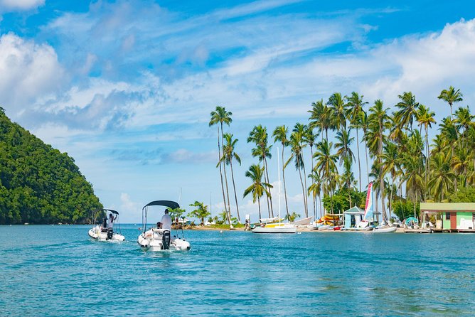 St. Lucia Speedboat and Power Snorkel From Castries - Meeting and Pickup