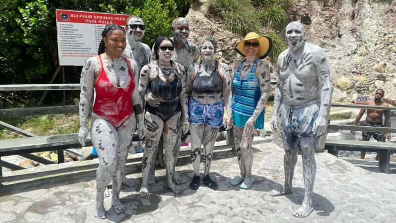 St Lucia Sulphur Springs Drive- in Volcano Tour & Waterfall - Key Points