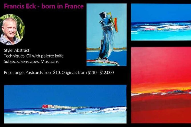 St.Martin - St.Maarten: Small Group, Visit Our Artists, Art Tour - Artistic Mediums
