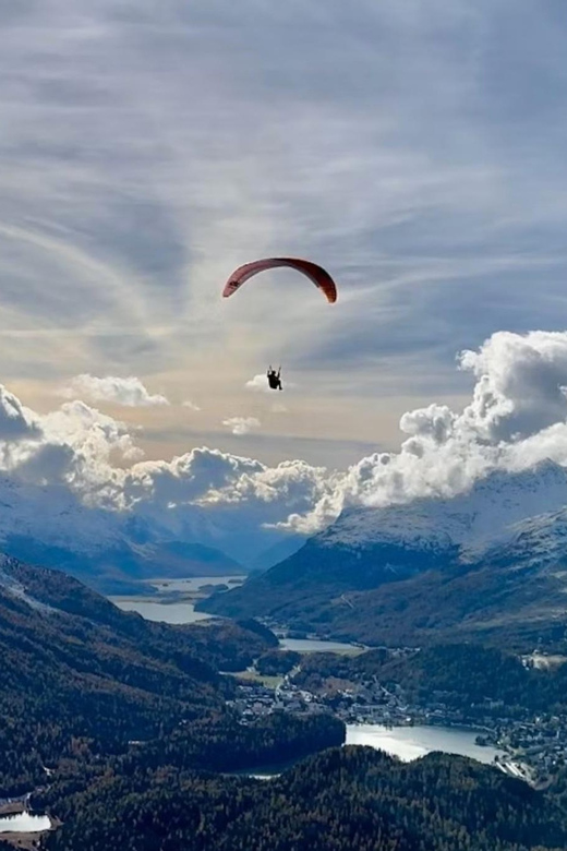 St. Moritz: Engadin Paragliding With Great Extras - Key Points