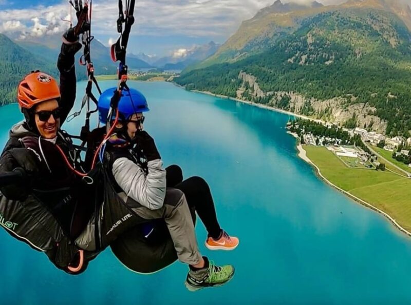 St. Moritz: Engadin Paragliding With Great Extras - Flight Experience