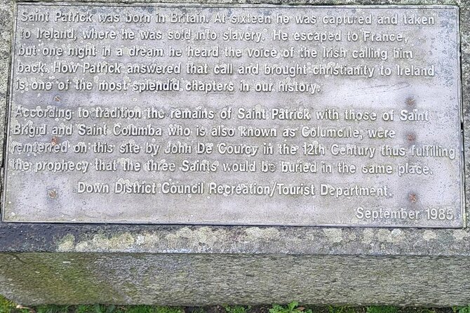 St Patricks Centre & Burial Site + Hillsborough Castle & Gardens - Cancellation Policy and Pricing