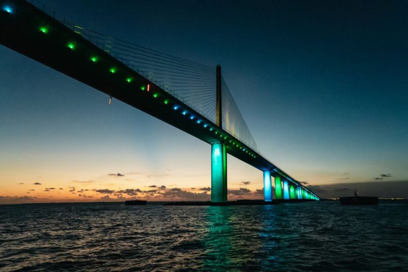 St. Petersburg: Sunset Cruise With Sunshine Skyway Bridge - Experience Highlights
