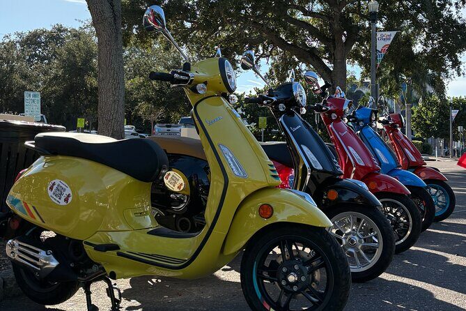 St. Petersburg: Vespa Beach Adventure with Self-Guided Route - The Sum Up