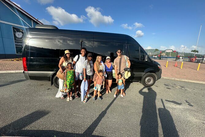 St Thomas CruisePort Private Roundtrip To Your Desire Destination - Key Points