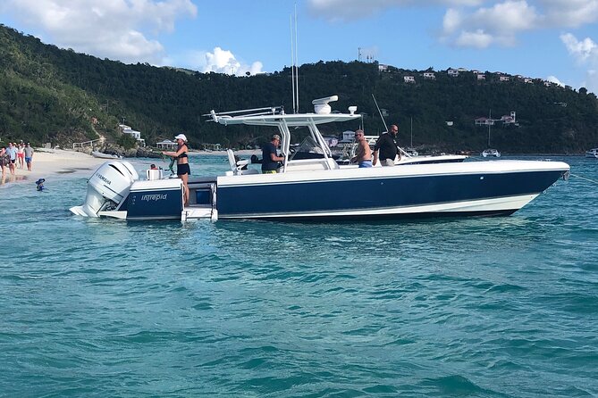 St Thomas Full-Day Boat Rental 37 Intrepid Powerboat - Excursion Activities