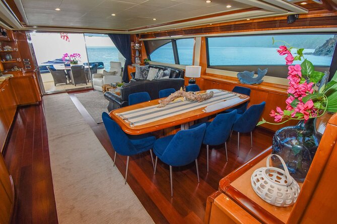 St. Thomas/St. John Private 90 Yacht Charter: JetSki, Snorkel, Paddle Board - Operating Hours and Availability