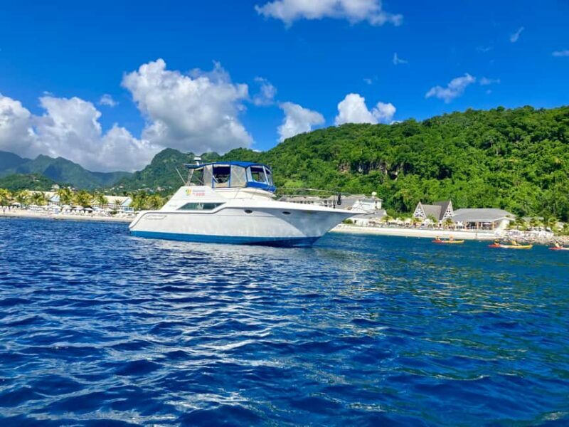 St. Vincent: Western Coast Boat Tour with Drinks - Key Points