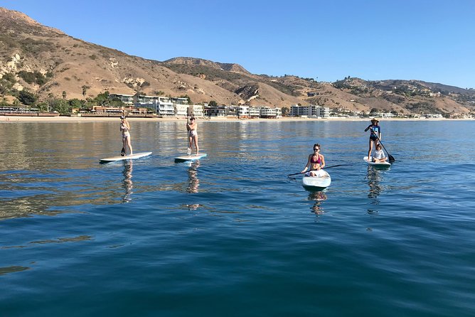 Stand up Paddle Board in Malibu - Meeting and Pickup