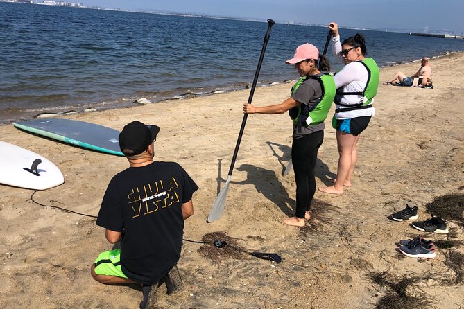 Stand up Paddle Board Lesson on The San Diego Bay - Preparing for the Adventure