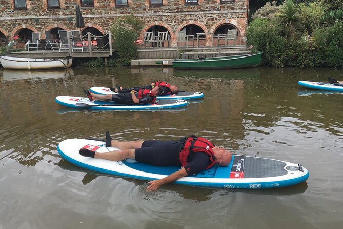 Stand Up Paddle Boarding Journey Down Bude Canal - Health and Safety Considerations