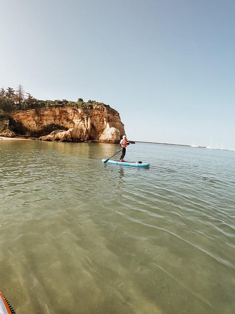 Stand Up Paddle Tour in Ferragudo | SELF-GUIDED - Included Equipment