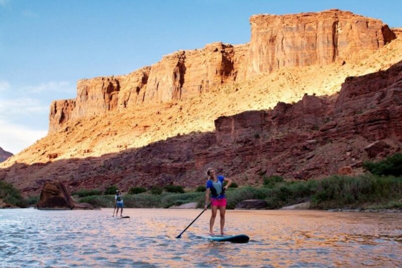 Stand-Up Paddleboard With Small Rapids on the Colorado. - Itinerary Details