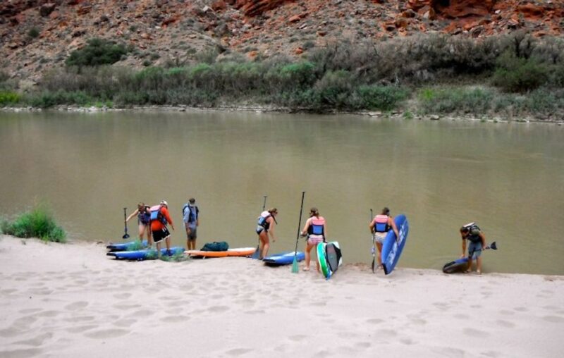 Stand-Up Paddleboard With Small Rapids on the Colorado. - Highlights and Attractions