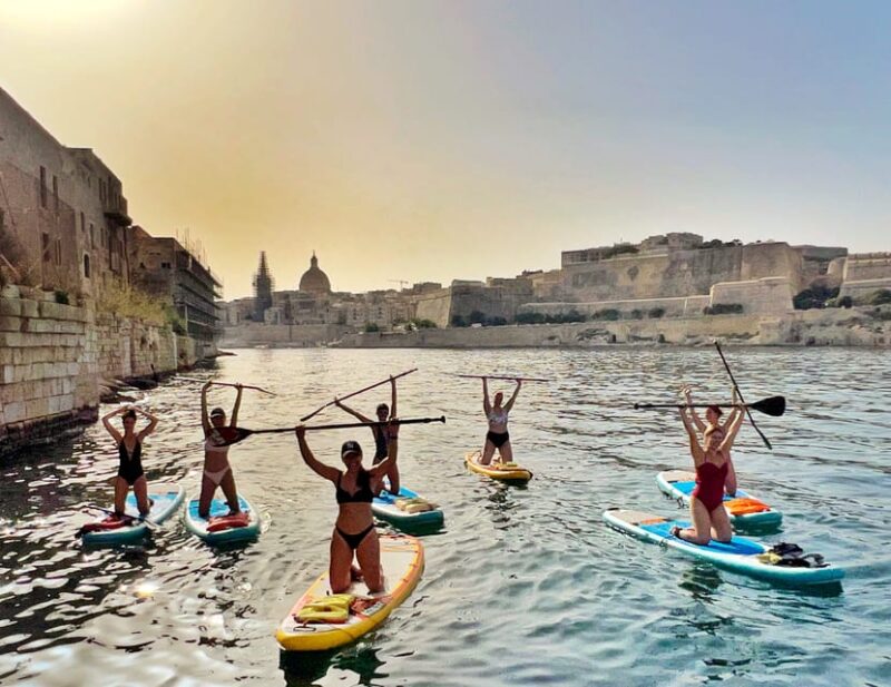 Stand Up Paddleboard Yoga Class Valetta - Booking and Cancellation