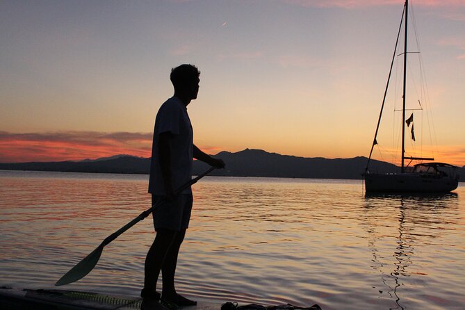 Stand up Paddling Under the Stars - Navigating the Calm, Reflective Waters