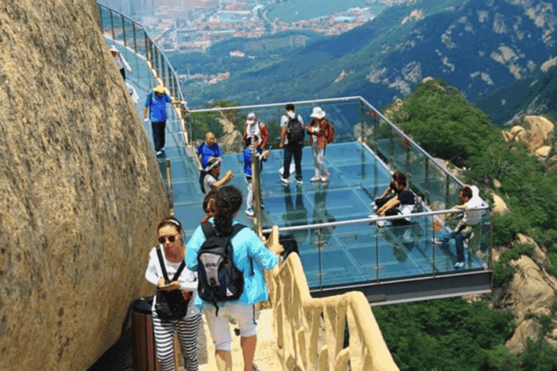 Start From Zhengzhou to Yuntai Mountain With Galss Walkway - Zhuyu Peak Hiking