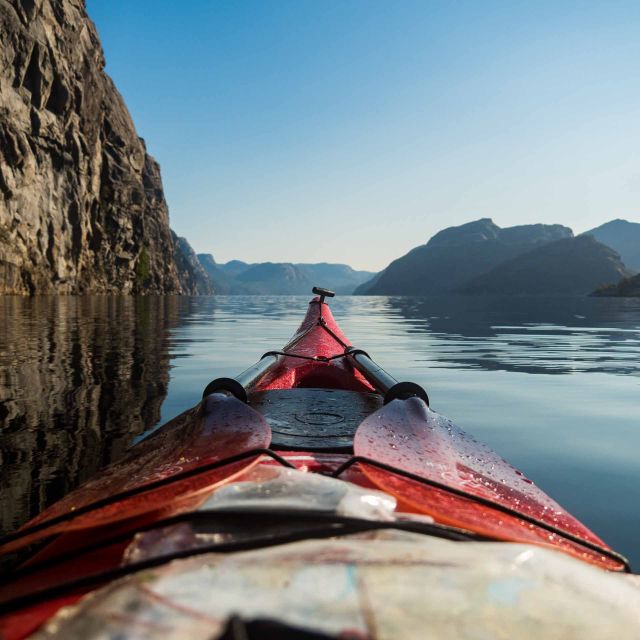 Stavanger: Lysefjord Kayaking Trip With Gear & Snacks - Key Points