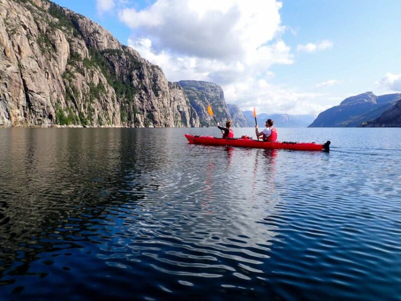 Stavanger: Lysefjord Kayaking Trip With Gear & Snacks - Equipment and Safety