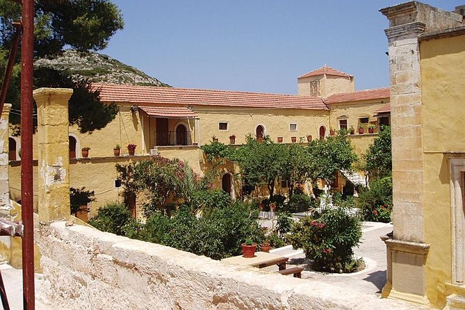 Stavros Beach and Monasteries Private Tour (Price per Group of 6) - Pickup and Drop-off
