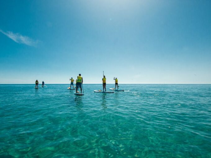 Stegna Beach: Stand Up Paddle Boarding for Beginners - Capturing Memories